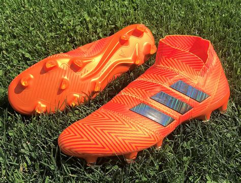 adidas nemeziz laceless football boots.